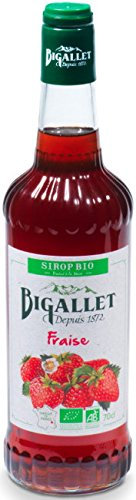 Bigallet Sirop de Fraise bio équitable 70cl