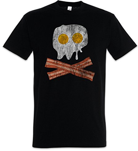 Bacon & Egg Skull T-Shirt Größen S – 5XL