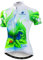Mountainbike-Jersey-Shirts der Radfahren Jersey-Frauen Kurze Hülse Straße Fahrrad-Kleidung Pro-Team MTB übersteigt Sommer-Kleidung Grün Weiß Größe XXL