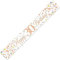 9ft Banner Sparkling Fizz 30th Birthday White & Rose Gold Holographic