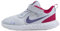 Nike Revolution 5 (Psv), Scarpe Unisex - Bambini e ragazzi, Grigio/Viola/Fucsia, 22 EU