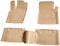 Recambo 3D Gummi Fußmatten kompatibel für Jeep Grand Cherokee | WK2 | ab 2010> | Auto Gummimatten | Passgenau | mit Rand | beige