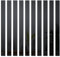 TUOYECHEN Spiegelfliesen Selbstklebend 50CM Flexible Klebespiegel Gestreifte Spiegel Wandaufkleber Nicht Glas Spiegel Selbstklebend für Bad Wohnzimmer Dekorative (Schwarz)