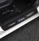 RIDGOEL 4 Pièces Protection Seuil de Porte de Voiture, pour Renault Clio Autocollant en Cuir de Fibre de Carbone Plinthes pour Auto