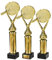 eberin · Tischtennis Pokal · Table Tennis · TT Trophäe für Tischtennisspieler · Tischtennisschläger auf Goldsäule/Marmor schwarz · Auszeichnung · Pokal · 3 Größen erhältlich ·mit oder ohne Gravur·
