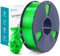 SUNLU PLA Plus 3D Drucker Filament, PLA+ Filament 1.75mm, robustes 3D Filament, kompatibel mit 3D FDM Druckern, Maßgenauigkeit +/- 0.02 mm, 1kg Spule (2.2 Pfund), PLA+ Transparent Grün