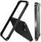 OSMARI Aluminum Frame Metal Bumper für iPhone 15 Case,Slim Metal Frame Bumper Cover mit weichem Innenbumper, erhöhter Kantenschutz Keine Signalinterferenz (Schwarz)