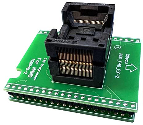 Darmlly Programmierer-Adapter-PCB-Programmierer Adapter ADP F48 EX-2 TSOP48 T48 für das Verbrennen Von NAND