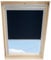 Dachfenster Verdunkelungsrollo kompatibel mit VELUX, Schwarz, für C02