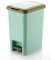 DIVCHI Kitchen Trash Can with Pedal - 7L Wastebasket for Home, Office, Bathroom, and Bedroom - Garbage Bin with Lid and Liner (18.5L x 24.5W x 30H cm)