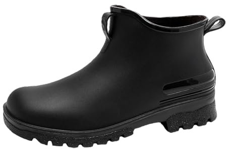 WKAYsIV Stivali Medioevo Uomo da Cowboy Occidentali con Punta Quadrata Ricamo Scarpe Lavoro a metà Polpaccio Stivaletti Estivi Donna Traforati Morbidi Bassi 38 18.99