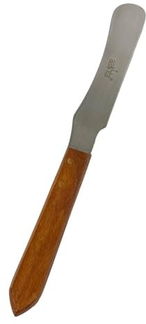 aashta® Spatule épilation à la cire à chaud en acier épilation poignée en bois