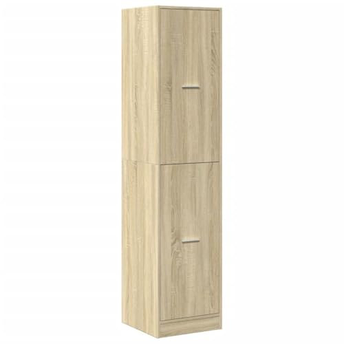 vidaXL Apothecary Cabinet Sonoma Oak 40x41x174,5 cm Engineered Wood
