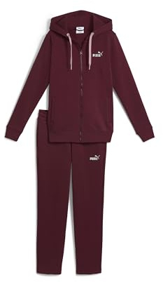 PUMA Damen Metallic Hooded Sweat Suit Fl Op Strickanzüge (1er Pack)