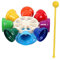 CORHAD Musikalisches Montessori-spielzeug 8-ton-handglocke Für Jungen Und Mädchen Frühe Pädagogische Lehrhilfe -handglocke Für Babys