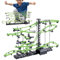 Marble Coaster Run with Motorized Action, Science Marble Maze Game for Teens and Adults, Build and Race through a Customizable Achterbahn, STEM Educational Kit for Creative Builders