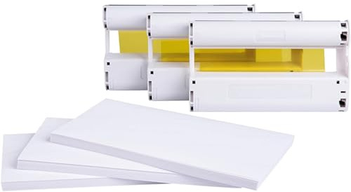 Fotodruck Tintenpatrone Und Fotopapier Set Für CP1500 CP1300 CP1200 Thermosublimationsdrucker Fotopapier