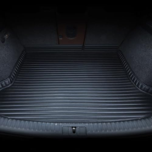 GYHRLG Auto Kofferraummatte für Cupra Ateca 2016-2022 2023 2024 2025, Auto Leder Kofferraum Matten Kofferraumwanne Wasserdicht Kratzfest Cargo Teppich Zubehör