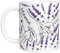 LIEBTASTISCH - Personalisierte Tasse für Mama oder Oma - Geschenk zum Muttertag, Geburtstag, Weihnachten, von Enkelkinder - Bis zu 6 Kinder (Lavendel)