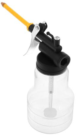 FUNOMOCYA Automotive Motor Oil Can High Pressure Pump Plastic Lotion Dispenser for Efficient Oiling