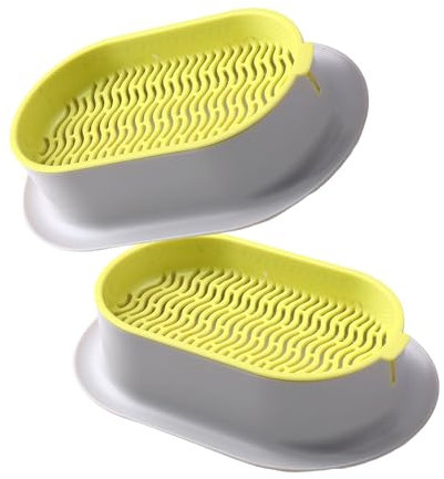 2Pcs Pet Cats Growing Pots Hydroponic Plant Cats Erba Germinazione Digestione Starter Piatto Serre Grow Box Pet Safe Piantare