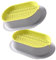 2Pcs Pet Cats Growing Pots Hydroponic Plant Cats Erba Germinazione Digestione Starter Piatto Serre Grow Box Pet Safe Piantare