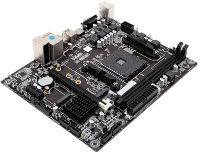 LICAEVEY Scheda Madre da Gioco A320 per PC Desktop AM4 Ryzen 3 5 7 9 1a 2a 3a 4a Generazione, con 2x DDR4 32GB M.2 NVMe PCI E X16 VGA HDMI