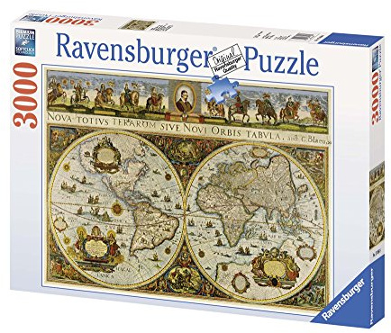 Ravensburger Puzzle 3,000 Pieces World Map 1665
