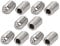 sourcing map 10stk M6x10mm 304Edelstahl Sechskant Madenschraube Set Schraube Feder Kugel de