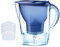 Caraffa Filtrante, Purificatore D'acqua Da 3,5 Litri (Senza BPA), Filtrazione A 5 Strati Per Cloro, Piombo, Metalli Pesanti E Odore,(with4filters)