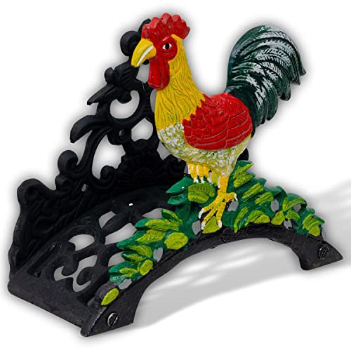 Schlauchhalter Wasserschlauchhalter Hahn Gartenschlauch Eisen Wasserhahn Design