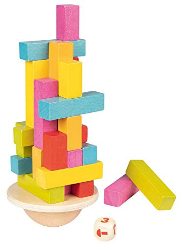 Goki 56795 Balance-Spiel Tanzturm