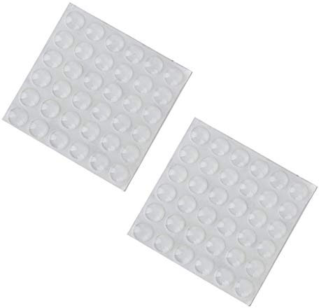 Türstopper für Küchenschrank, selbstklebend, 2 Bögen
