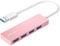 BYEASY USB Hub, 4 Port USB 3.1 Hub Typ A Ultra Slim Extra Leicht Portable Data Hub, Datenhub für iMac Pro, MacBook Air, Mac Mini/Pro, Surface Pro, Notebook PC, Laptop, USB Flash Drives, Mobile HDD