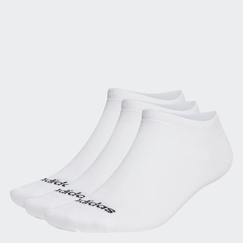 adidas T LIN LOW 3P Model Brand Socks,white/black,XL