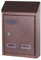 Briconess.com Cassetta Postale in Ferro battuto23x9xH29 cm Brixo Nero/Rame