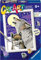 Ravensburger - CreArt E Serie: Wölfe, Malset nach Zahlen, enthält eine vorgedruckte Tabelle, einen Pinsel, Farben und Zubehör, kreatives Spiel für Jungen und Mädchen 7+ Jahre