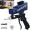 Kit pistola sabbiatrice per compressore d'aria, sabbiatrice manuale per metallo, legno e vetro, sabbiatrice portatile per rimuovere la ruggine pneumatica fino a 120 PSI, macchina per sabbiatura di