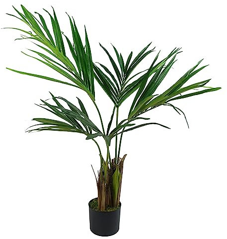 Leaf Grand Arbre Artificiel en Soie Kentia 120 cm