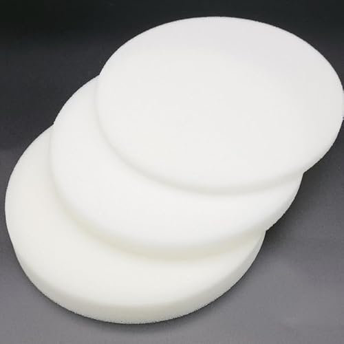 MOTTK Runde Ersatz-Schaumstoff-Polstereinlage Schaumstoff mit hoher Beständigkeit für Sitzkissen Bar-Sitzer,Durchmesser 30/40/50/60cm (5cm dick,Durchmesser 45cm)