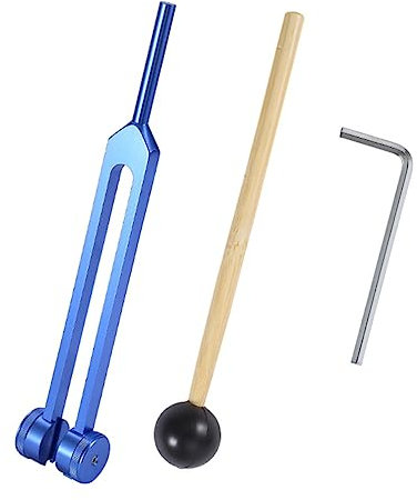 SAFIGLE Ohrreinigungszubehör – Stimmgabel Aus Aluminiumlegierung – 128 Hz Frequenz Für Klangtherapie Und Sensorische Tests