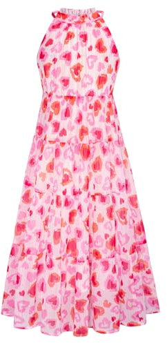 GRACE KARIN Vestito Halter Vestito da Ragazza Principessa Abito da Sera Bambine Abiti da Sposa Damigella d'Onore Bambina 8 Anni