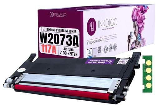 117A / W2073A mit CHIP - Premium TÜV Toner Magenta Kompatibel für 117A für HP Color Laserjet 150a 150nw MFP 178nw 178nwg 179fng 179fnw 179fwg