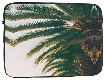 SSIMOO Los Angeles Palmen modische tragbare Computertasche, realisiert die perfekte Integration von Funktion und Mode., Los Angeles Palmen, 17 inch