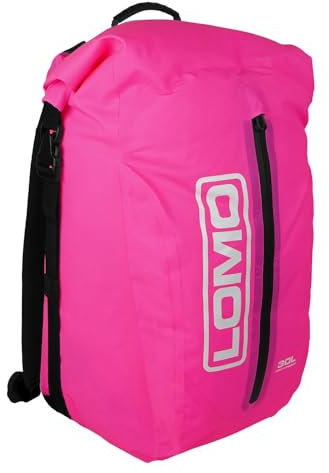 Lomo Dry Bag Daysack 30L - Pink Wasserdichter Rucksack Roll Down DryBag Rucksack, rose