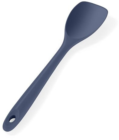 U-Taste Silicone Cooking Spatula: 315℃ Heat Resistant Flexible Seamless Spoon Spatula Non-Stick Kitchen Scraper with Wide Scoop Shape for Flipping Stirring Mixing Scraping Serving (Midnight Blue)