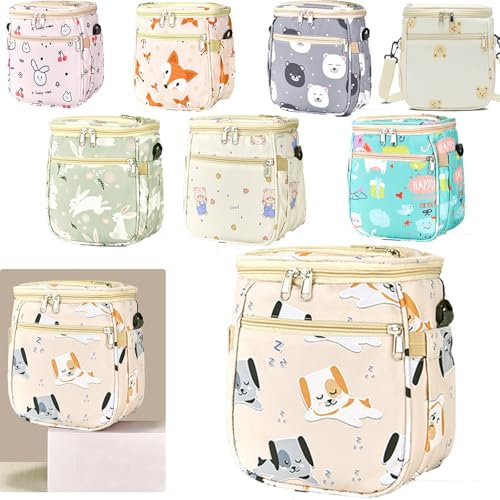 Boxonly Puppy Kids Fahrradkorb – 20,3 x 12,7 cm Vorderrad-Lenkertasche für Jungen & Mädchen, ideal für Roller & Laufräder