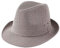 Anglerhut Damen Fell Unisex Klassischer Hut Mitte Der 20er Mit Lässige Jazzkappe Für Männer Kostümzubehör Fischerhut Zigarettenhalter (Grey, S)