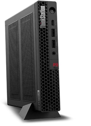 Lenovo ThinkStation P3 Tiny Gen 2 Workstation mit Intel Core Ultra 9 285 vPro Prozessor, NVIDIA RTX A1000 8 GB GDDR6, 32 GB DDR5-5600MT Speicher, 1 TB SSD, DisplayPort, RJ-45, WiFi 7 und Windows 11