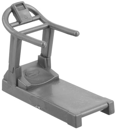 Uonlytech Miniatur Fitnessgeräte-Modell Laufmaschine Für Das Puppenhaus Realistische Mini Laufmaschine Als Schreibtischdekoration Für Männer Bürodeko Und Geschenk Für Fitness-Enthusiasten